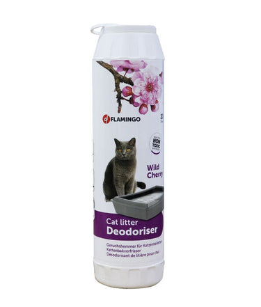 Flamingo Wild Cherry Cat Litter Deodoriser - 750g
